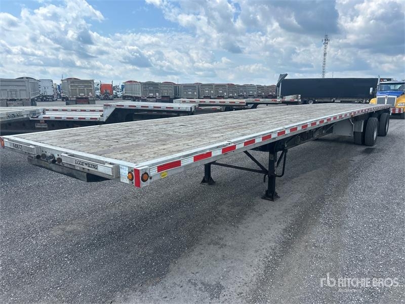 Lode King 48 ft T/A Spread Axle Flatbed Trailer