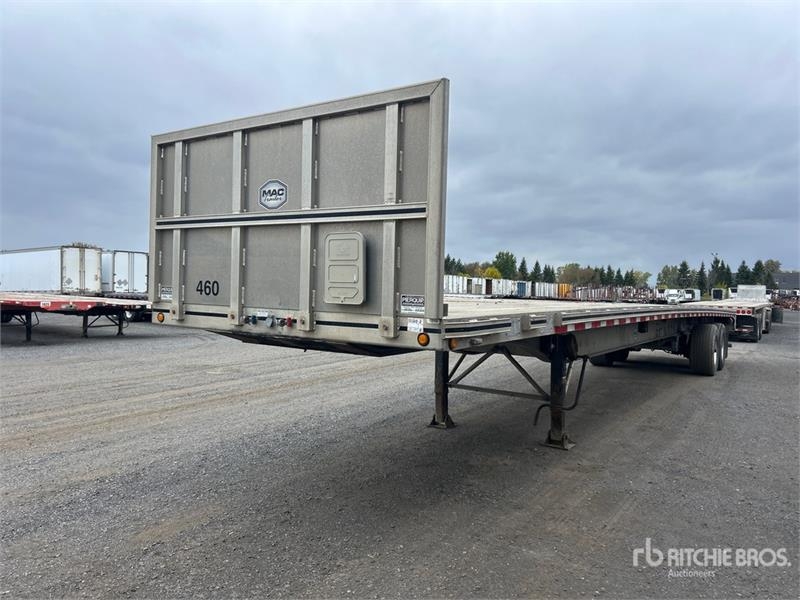 Remorque à ridelles MAC 48 ft T/A Flatbed — occasion 2012