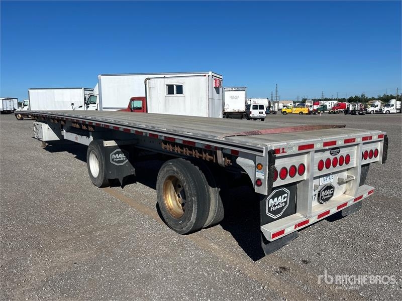 MAC 53 ft T/A Spread Axle Flatbed Trailer