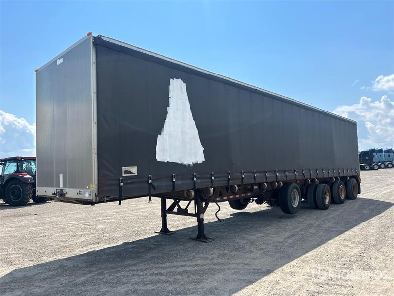 Manac 10448A330 48 ft Quad/A Curtain Side Trailer