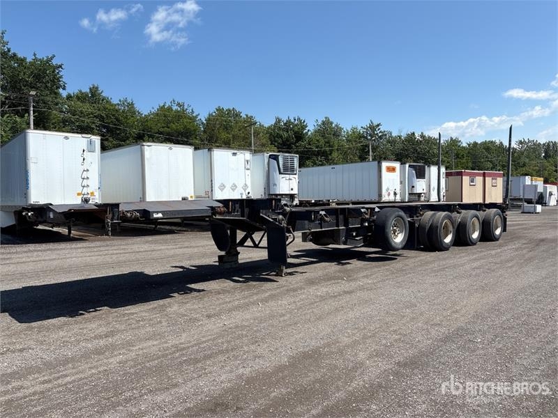 Manac 21448206 48 ft Quad/A Pole Log Trailer