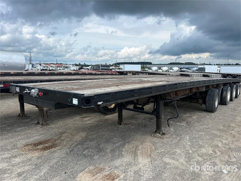 Manac 48 ft Quad/A Flatbed Trailer