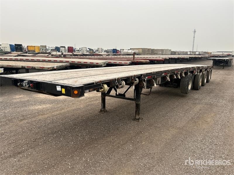 Manac 48 Ft Quad/A Flatbed Trailer