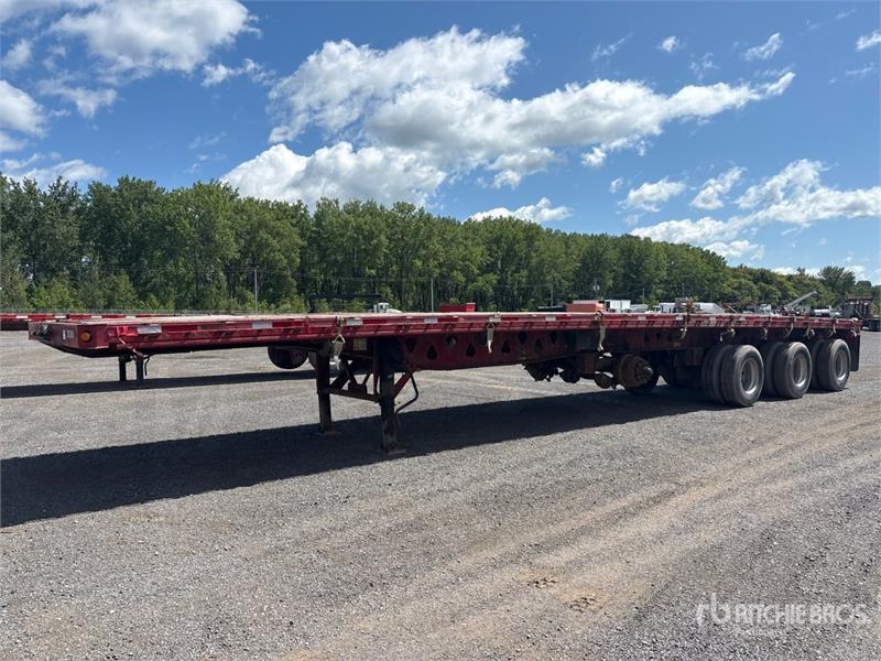 Manac 48 ft Quad/A Flatbed Trailer