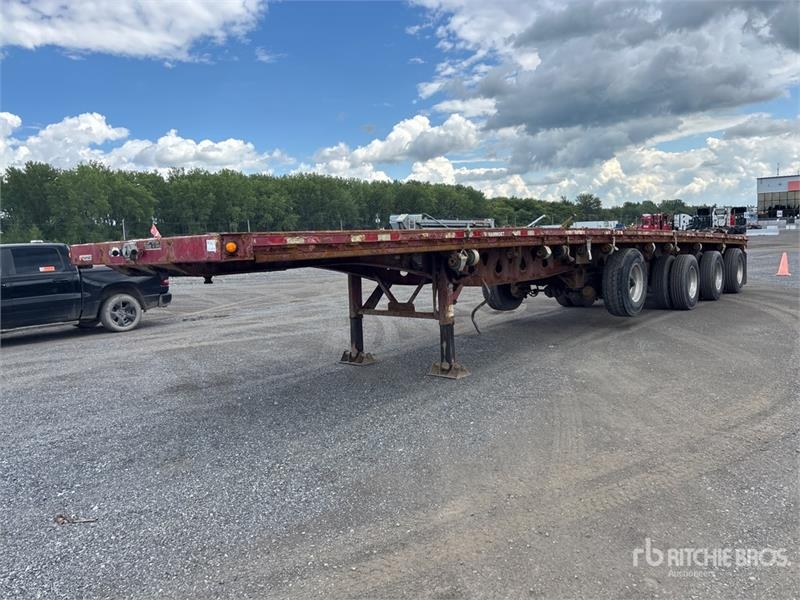 Manac 48 ft Quad/A Flatbed Trailer