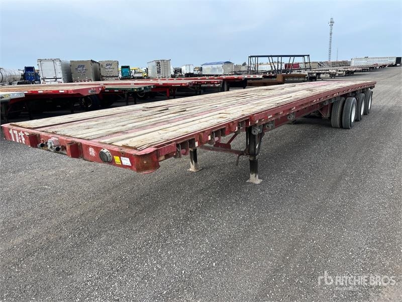 Manac 48 ft Tri/A Flatbed Trailer
