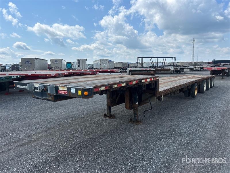 Manac 53 ft Quad/A Step Deck Trailer