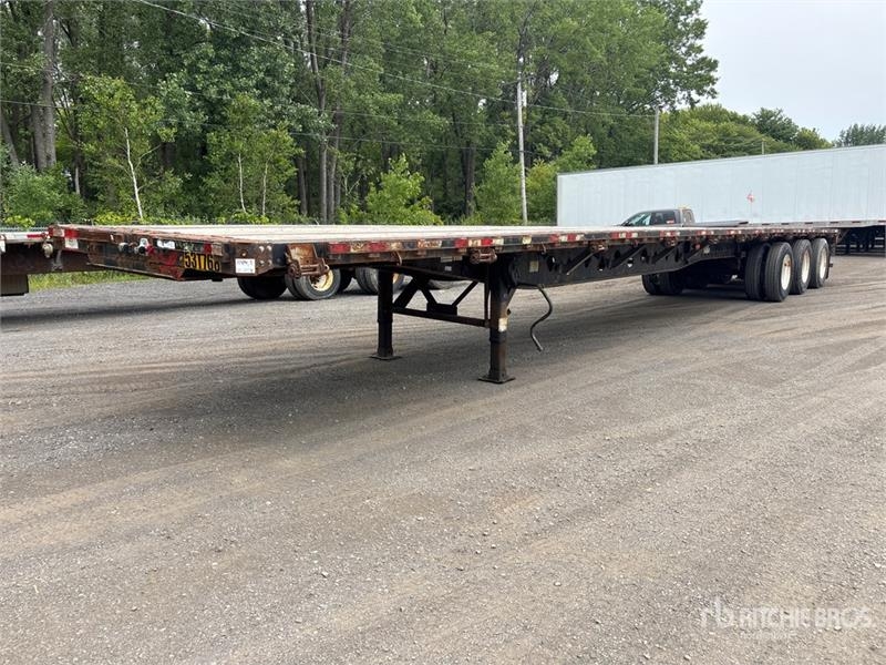 Manac 53 ft Tri/A Flatbed Trailer