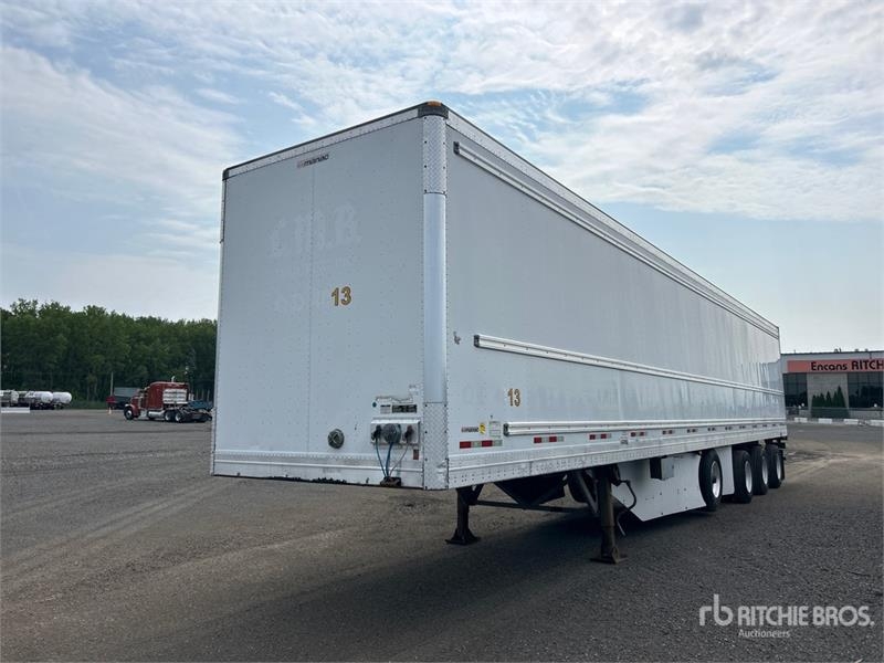 Manac 53 ft x 102 in Quad/A Van Trailer