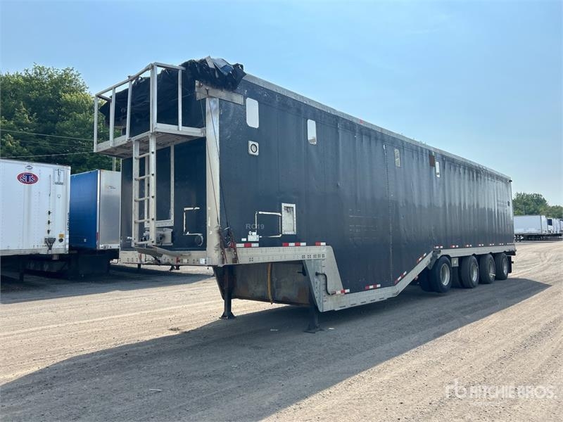 Manac 53 ft x 102 in Quad/A Chip Trailer