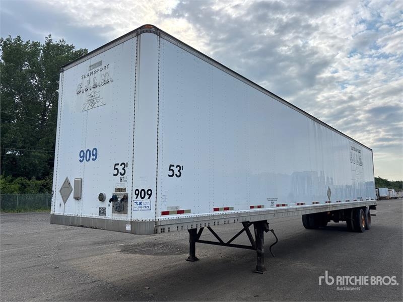 Manac 53 ft x 102 in T/A Van Trailer