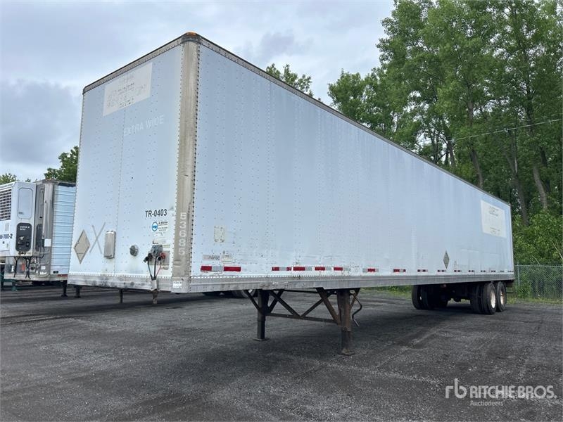 Manac 53 ft x 102 in T/A Van Trailer