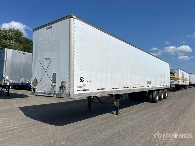 Manac 53 ft x 102 in Tri/A Van Trailer