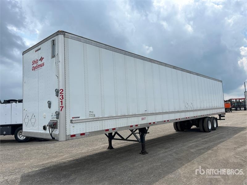 Manac 53 ft x 102 in T/A Van Trailer