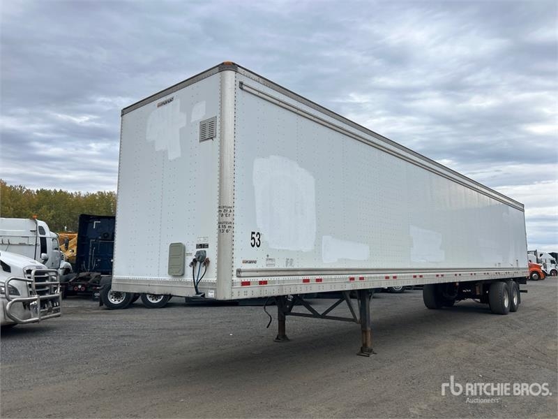 Remorque fourgon Manac 53 ft x 102 in T/A Van — occasion 2009