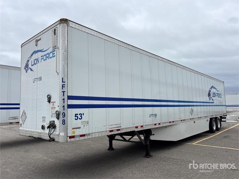Remorque fourgon Manac 92253A811 53 ft x 102 in T/A Van — occasion 2023