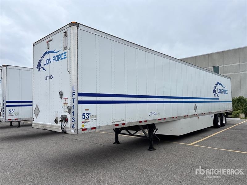 Remorque fourgon Manac 92253A811 53 ft x 102 in T/A Van — occasion 2023