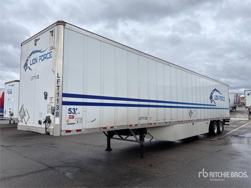 Remorque fourgon Manac 92253A811 53 ft x 102 in T/A Van — occasion 2023