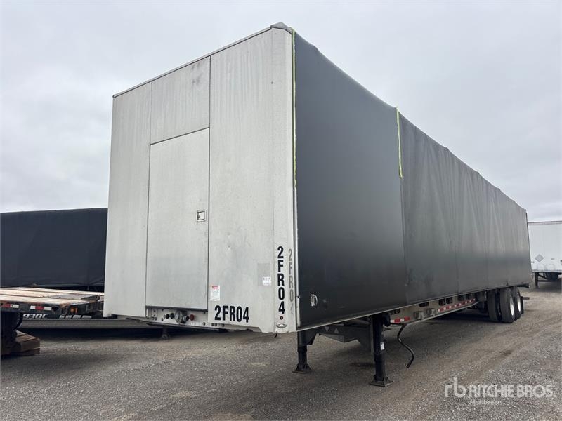 Remorque PLSC Manac Darkwing 53 ft T/A Curtain Side — occasion 2024