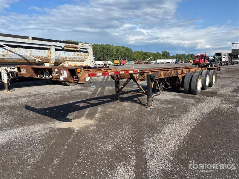 Max Atlas Tri/A Extendable Container Trailer