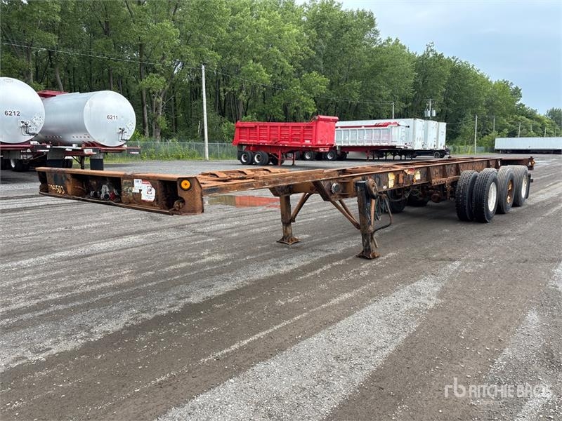 Max Atlas Tri/A Extendable Container Trailer