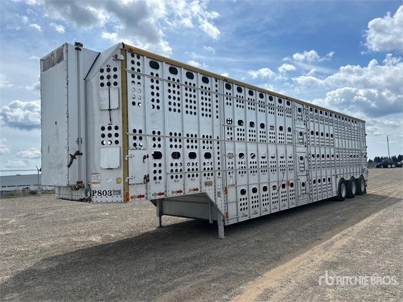 Merritt 53 ft Tri/A Livestock Trailer