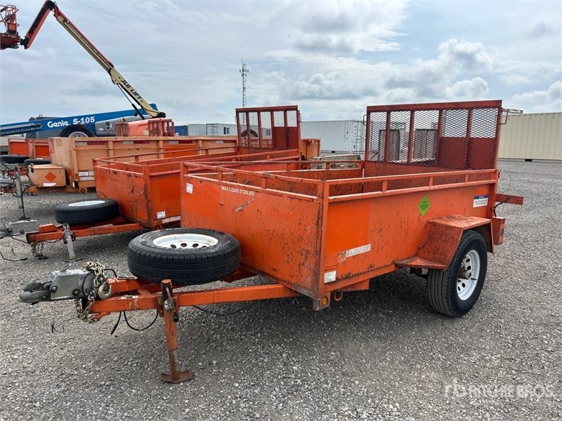 Miska 8 ft S/A Utility Trailer