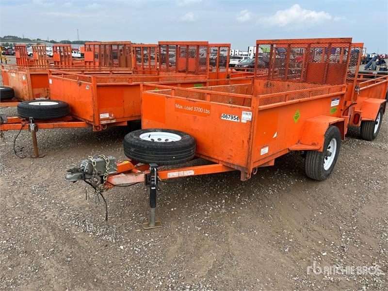 Miska 8 ft S/A Utility Trailer