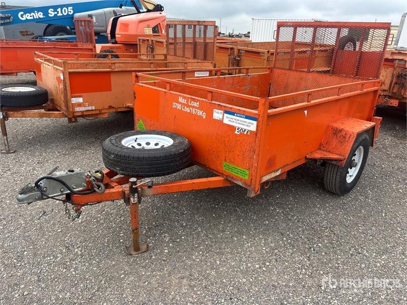 Miska 8 ft S/A Utility Trailer