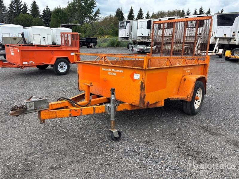 Miska 8 ft S/A Utility Trailer