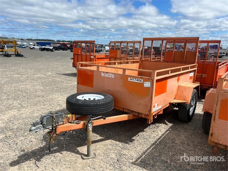 Miska 8 ft S/A Utility Trailer