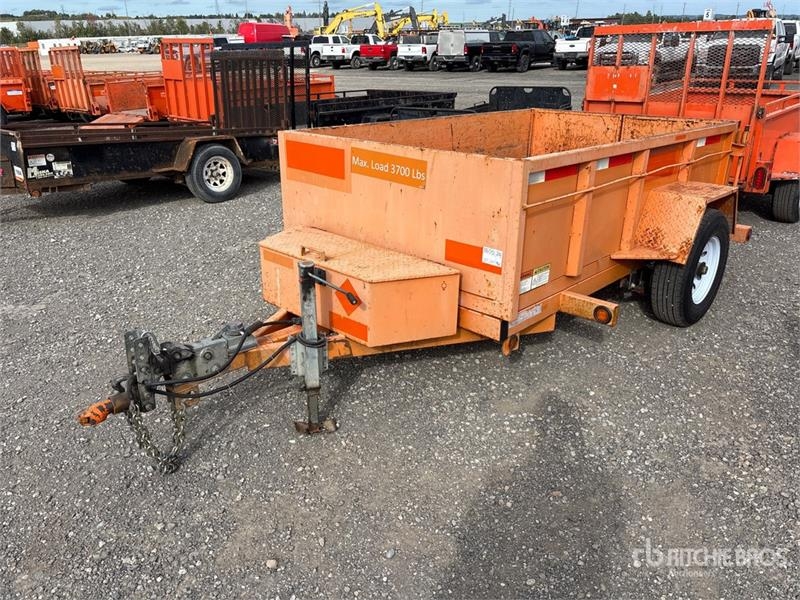 Remorque benne Utility Miska MD 58 8 ft 6 in S/A Dump — occasion 2018