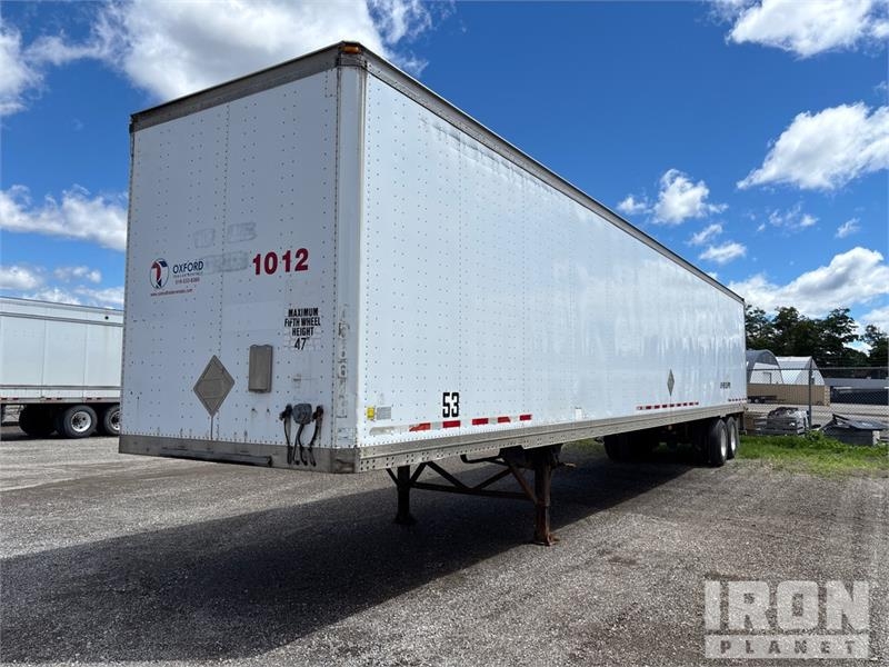 Mond 53 ft x 102 in T/A Van Trailer