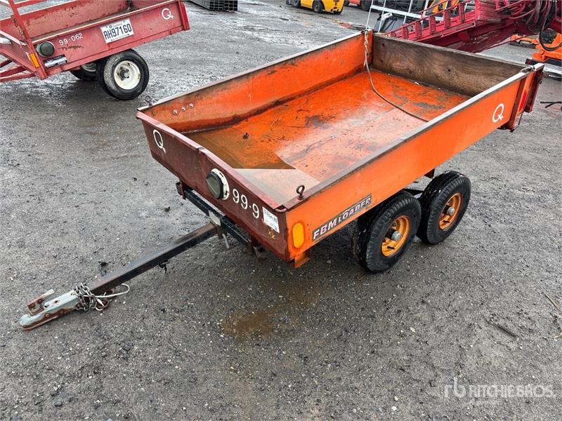 Remorque Utility Soudure Fertal 6 ft T/A — occasion