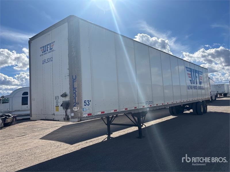 Remorque fourgon Stoughton 53 ft T/A Van — occasion 2012