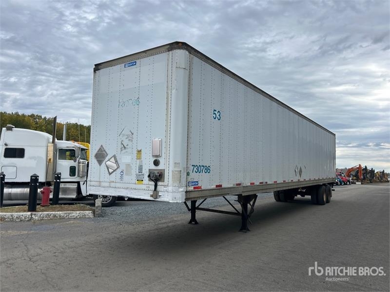 Remorque fourgon Stoughton 53 ft x 102 in T/A Van — occasion 2003