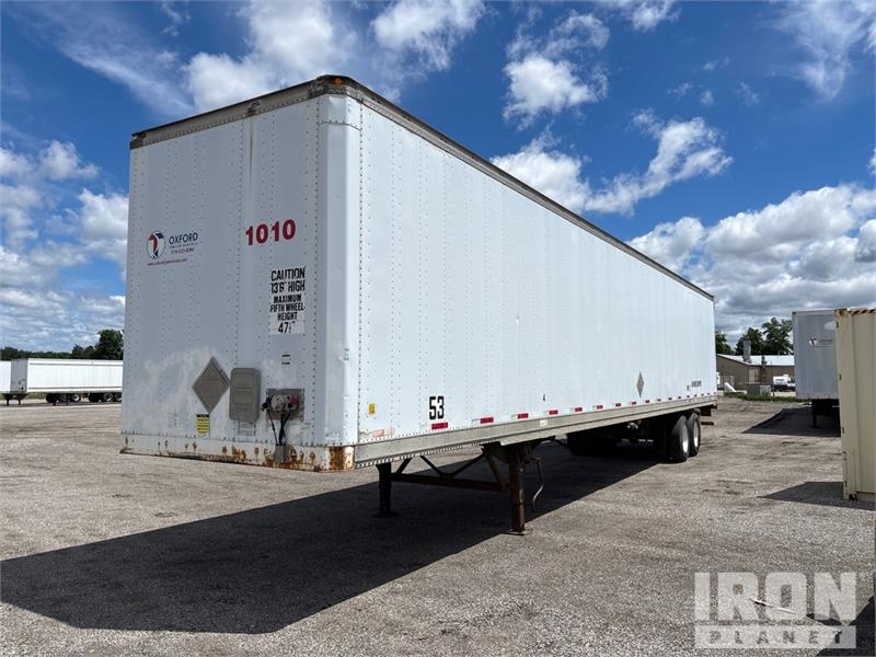 Stoughton 53 ft x 102 in T/A Van Trailer