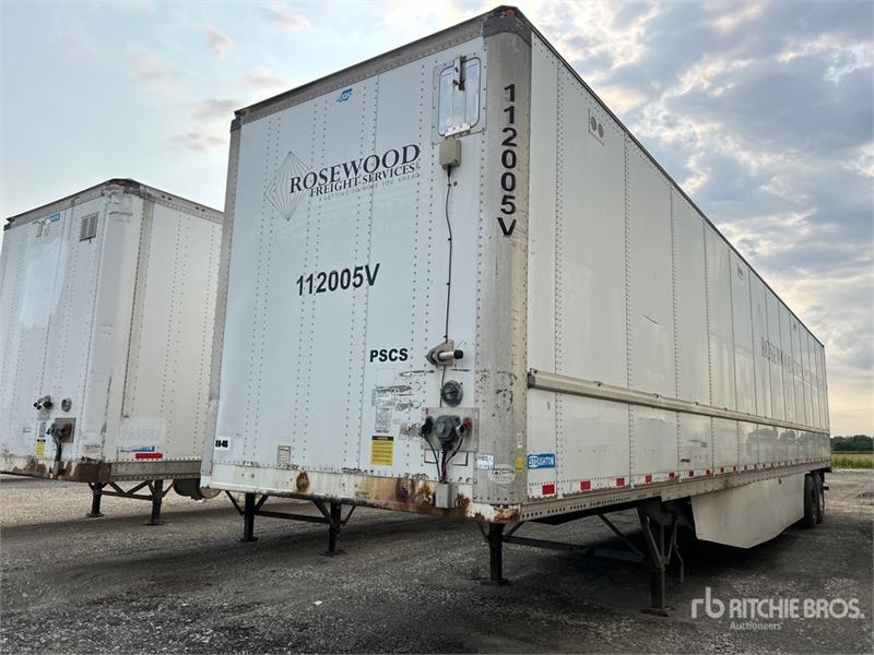 Stoughton ZGPVW-535T-S-C-AR 53 ft x 102 in T/A Van Trailer