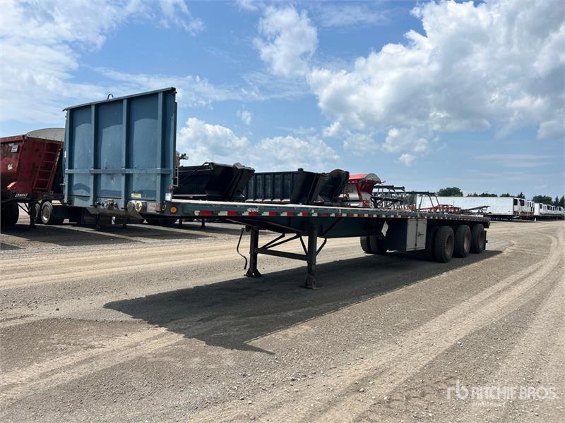 Temisko 48 ft Tri/A Flatbed Trailer