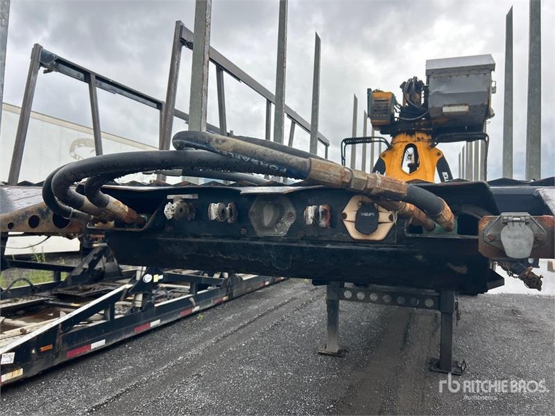 Temisko 51 ft Quad/A Self-Loading Log Trailer