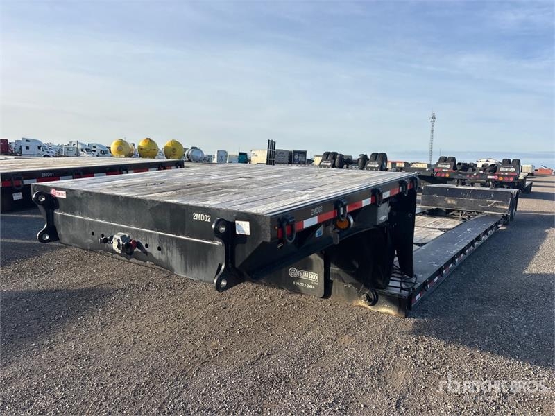 Remorque surbaissée Temisko LE-T2W-48 35 ton T/A 48 ft - 78.3 ft Exten — occasion 2024