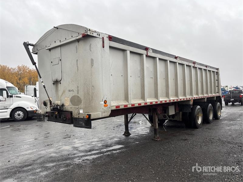 Remorque benne Titan 36 ft Tri/A Aluminum Demolition End Dump — occasion 1998