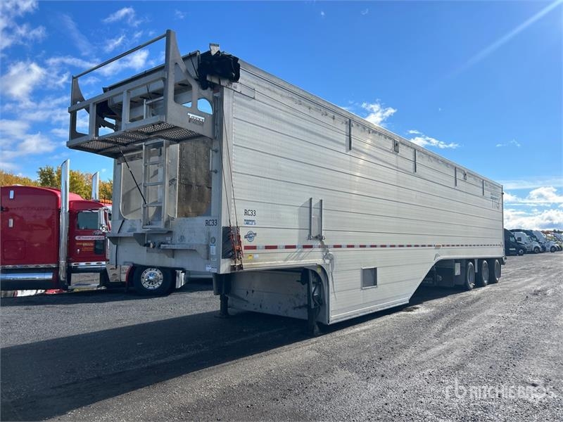 Remorque à copeaux Titan 53 ft x 102 in Quad/A Belly Open-Top Chip — occasion 2025