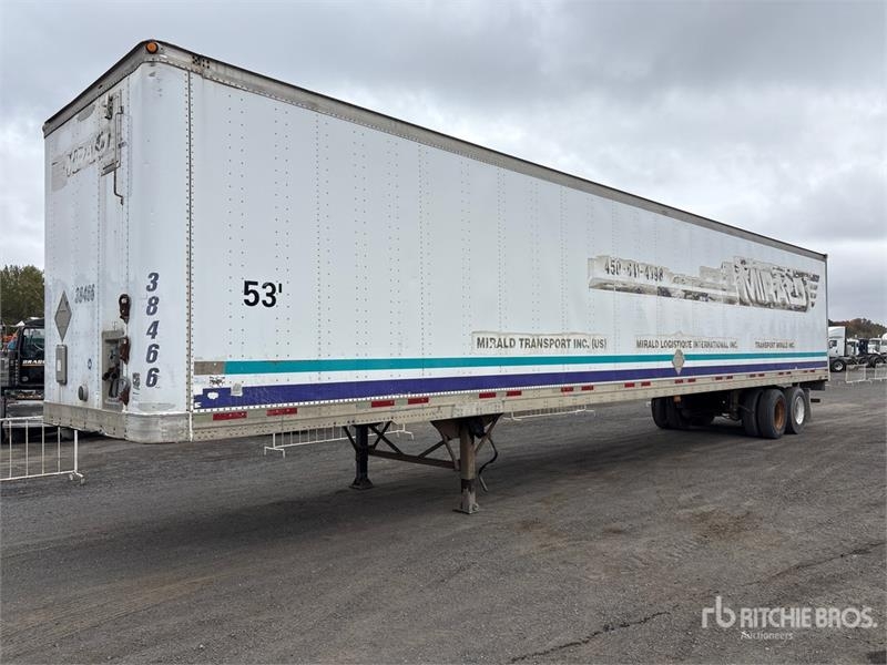Remorque fourgon Trailmobile 53 ft x 102 in T/A Van — occasion 2000