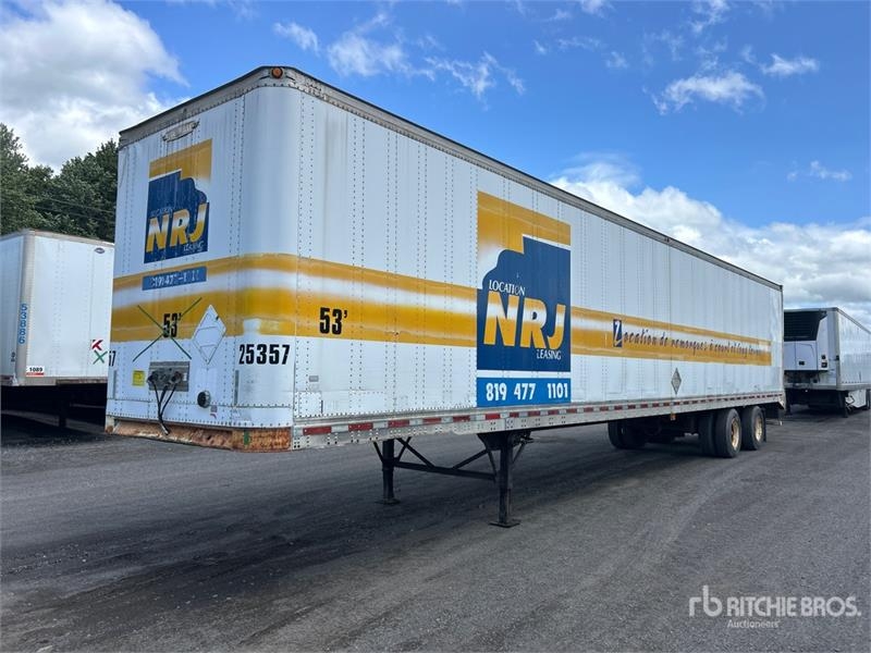 Trailmobile 53 ft x 102 in T/A Van Trailer