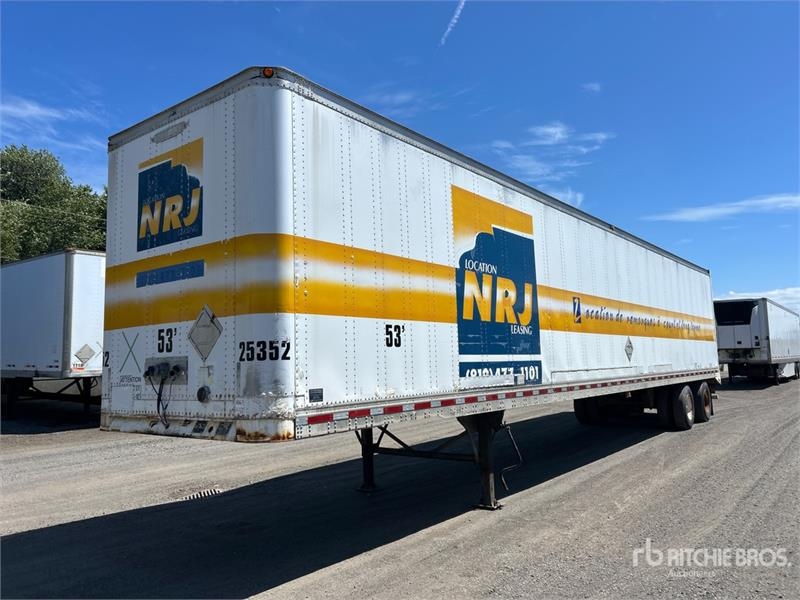 Trailmobile 53 ft x 102 in T/A Van Trailer