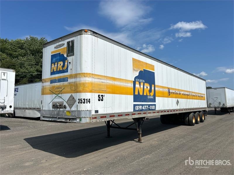Trailmobile 53 ft x 102 in Tri/A Van Trailer