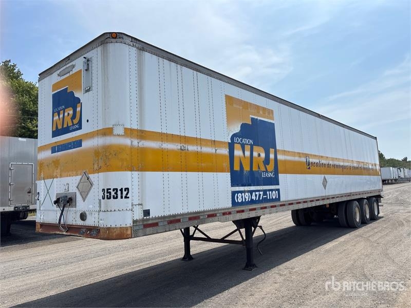 Trailmobile 53 ft x 102 in Tri/A Van Trailer