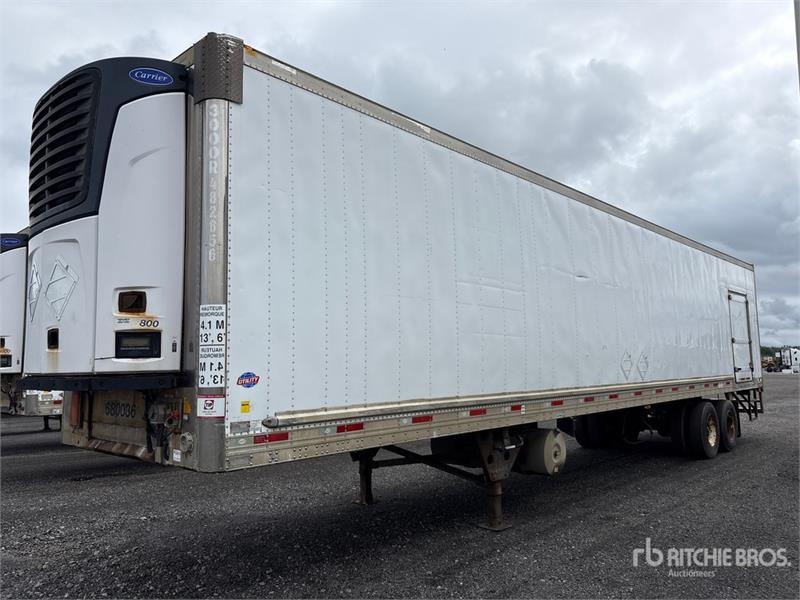 Utility 53 ft x 102 in T/A Refrigerated Trailer