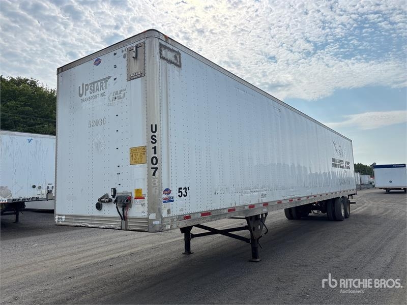 Utility 53 ft x 102 in T/A Van Trailer